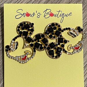 3/$35 Jeweled Mickey Mouse // Disneyland Disney World Earrings